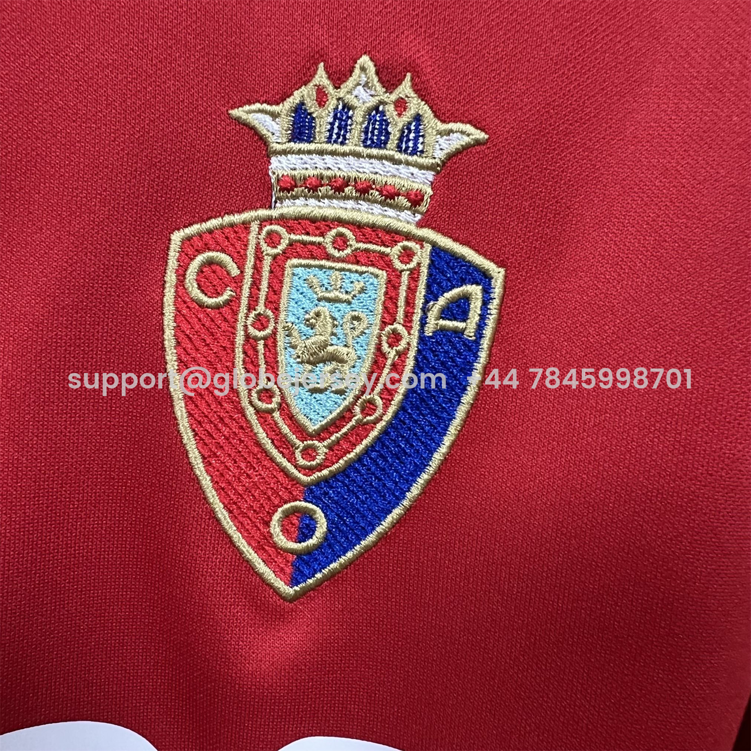 GlobeJersey-Osasuna 25-26 Retro Style Jersey - Fans Version