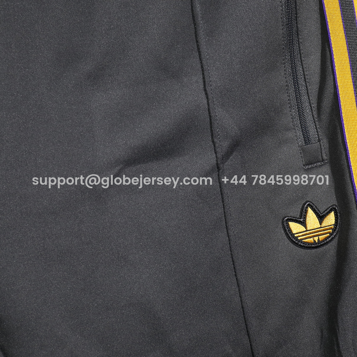 GlobeJersey-Manchester United 25-26 Pure Color Training Set - Black Top and Black Pants