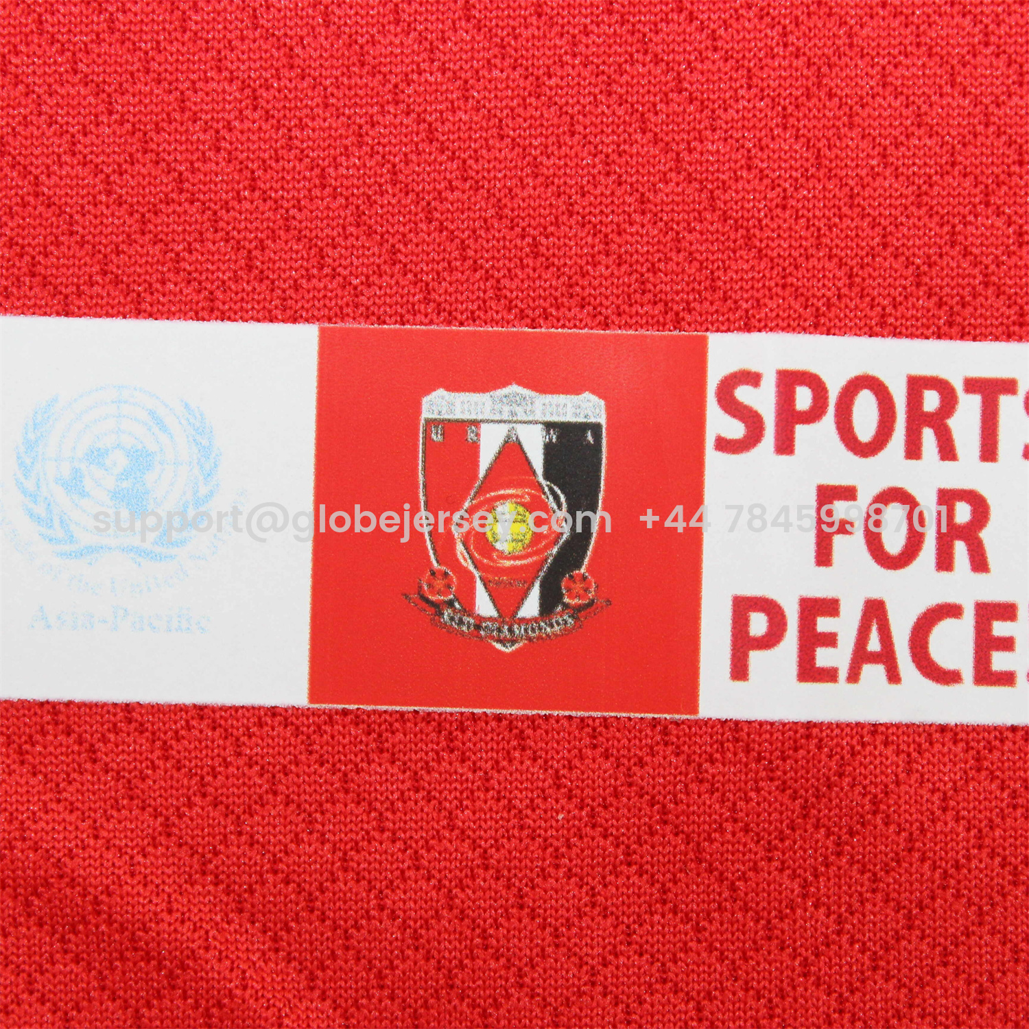 GlobeJersey-Urawa Red Diamonds 25-26 Home Jersey - Fans Version