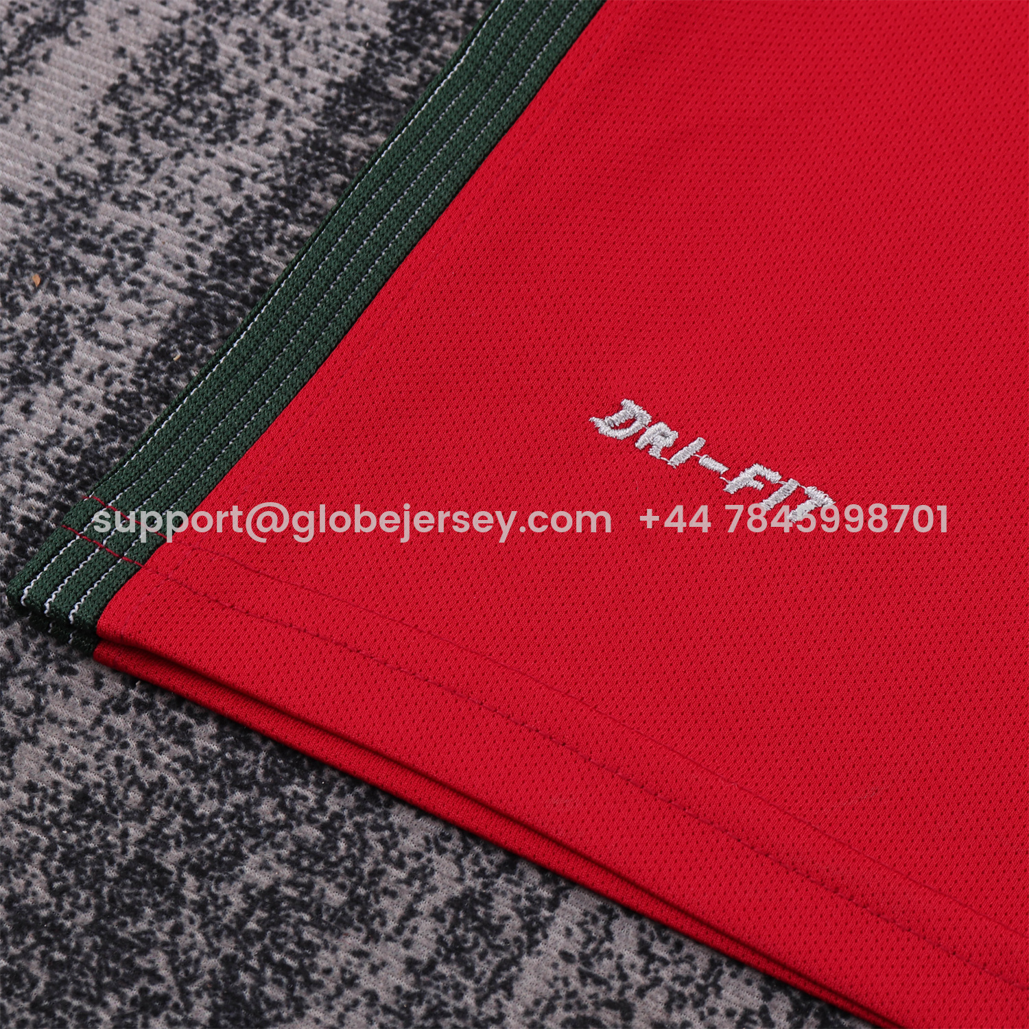 GlobeJersey-Retro Portugal 2016 Home Kids Kit