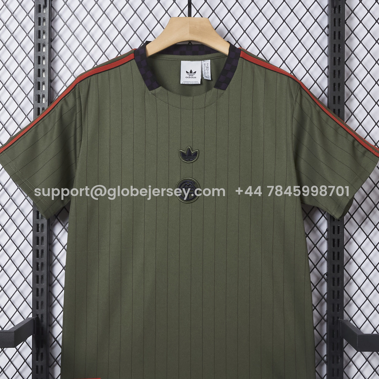 GlobeJersey-Bayern Munich 25-26 Trefoil Green Travel Jersey - Fans Version