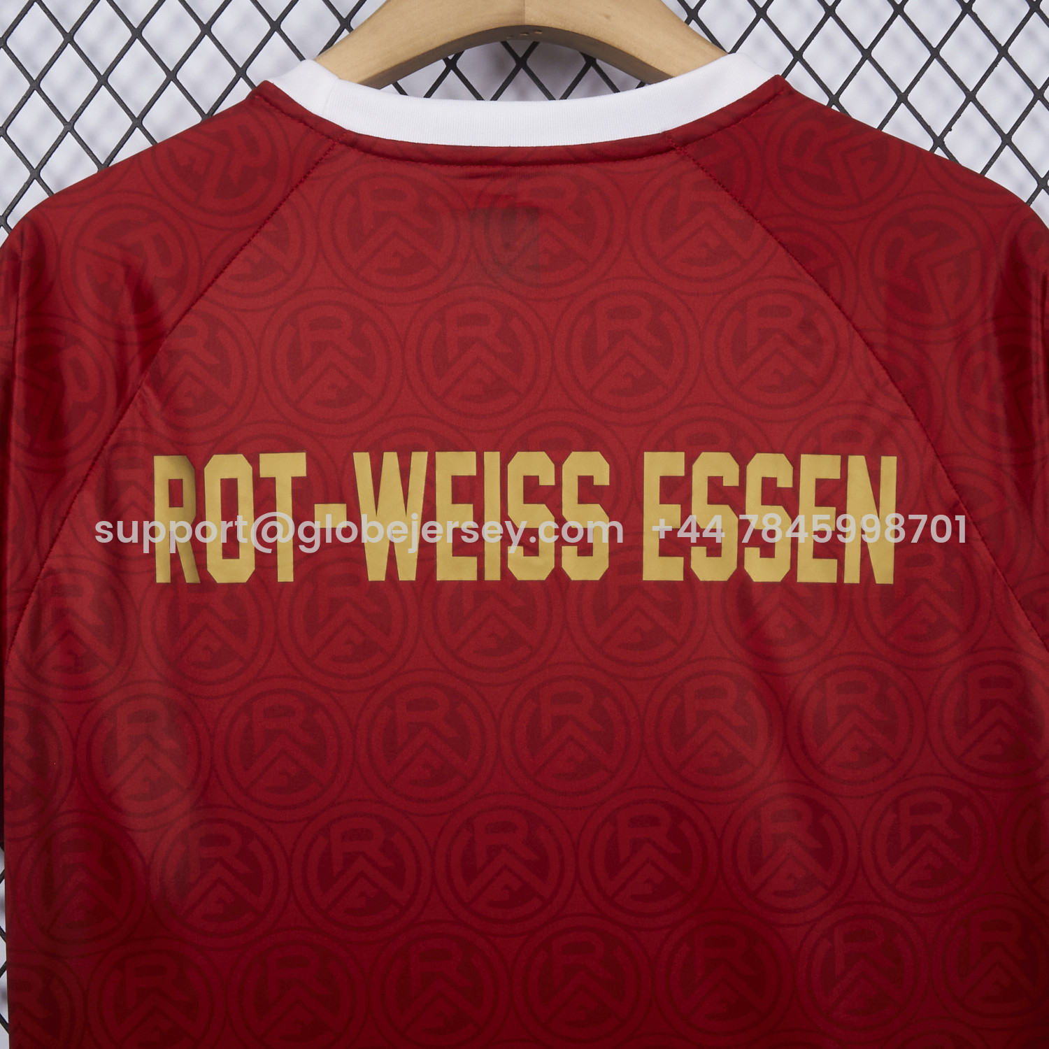 GlobeJersey-Rot-Weiss Essen 25-26 100th Anniversary Jersey - Fans Version