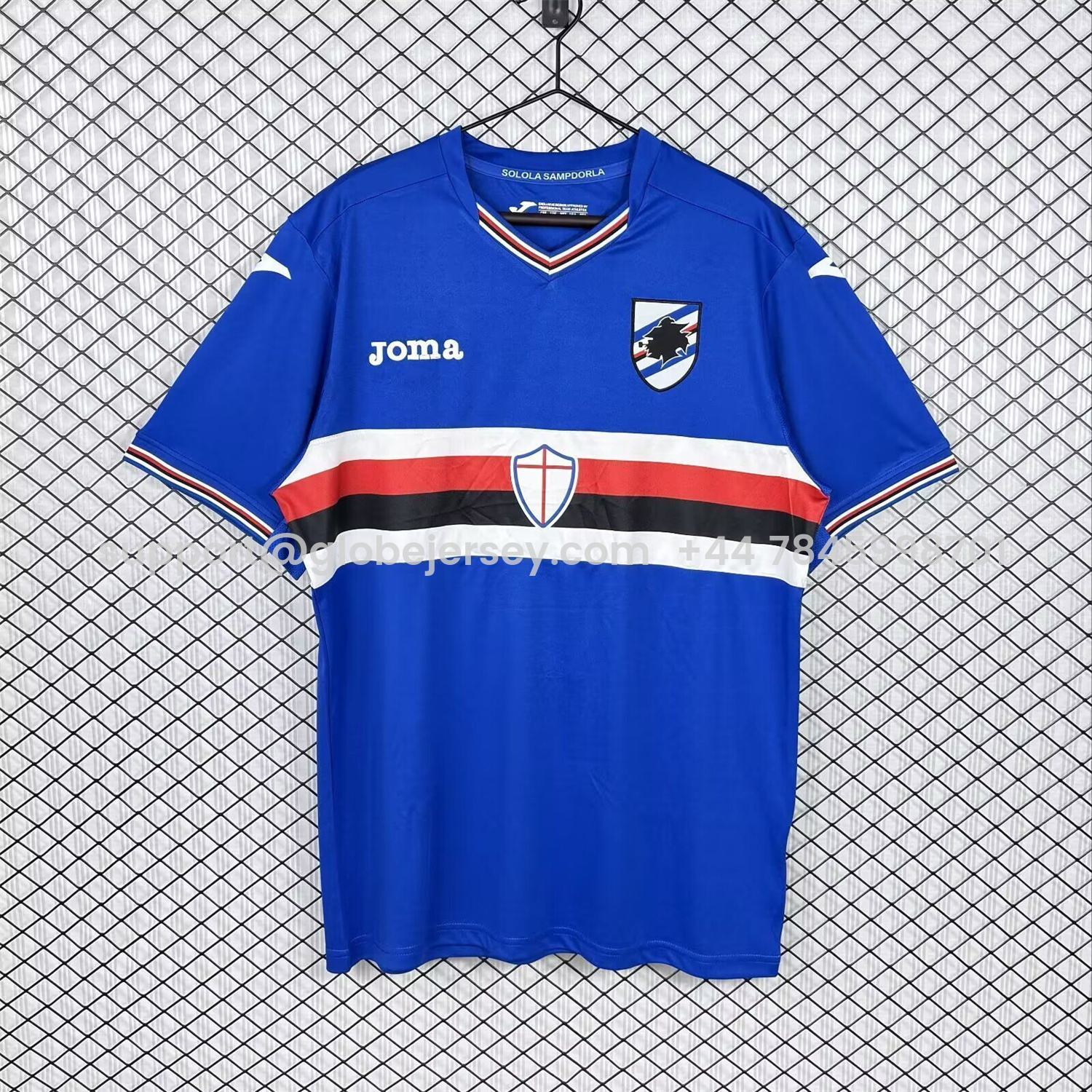 GlobeJersey-Retro Sampdoria 2016-17 Home Jersey