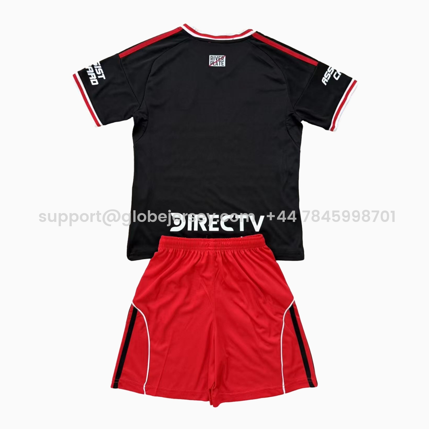 GlobeJersey-River Plate 25-26 Away Kids Kit