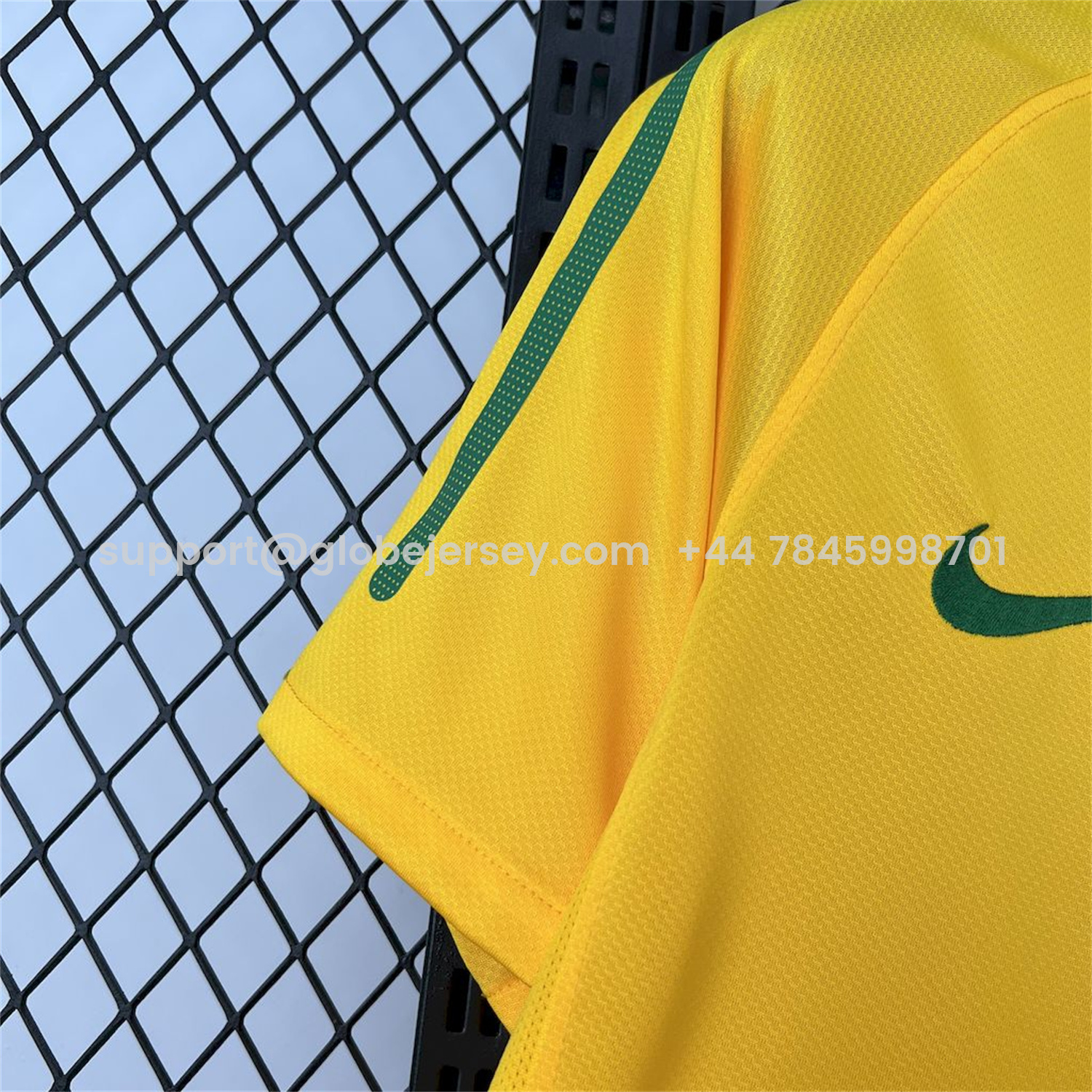 GlobeJersey-Retro Brazil 2010 Home Jersey