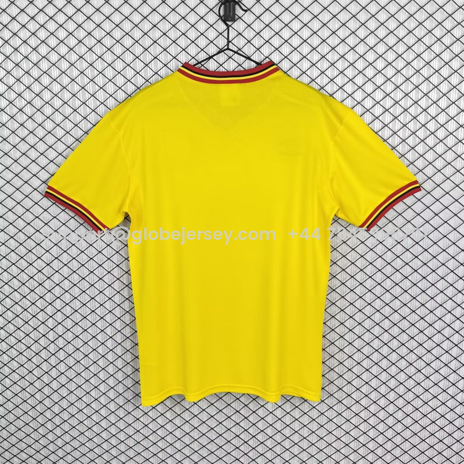 GlobeJersey-Retro Watford 1982-85 Home Jersey