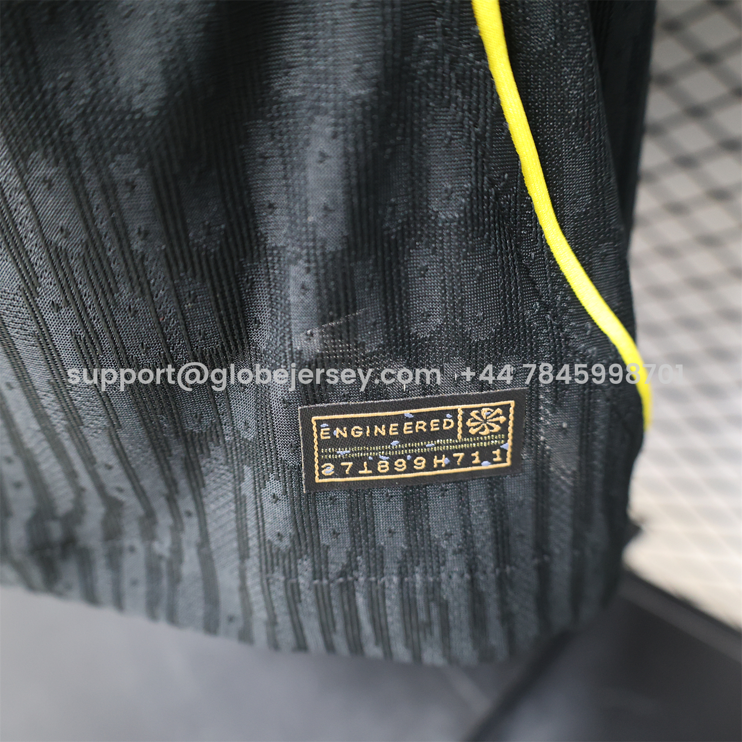 GlobeJersey-C.H.E.L.S.E.A 25-26 Black With Gold Special Jersey - Player Version