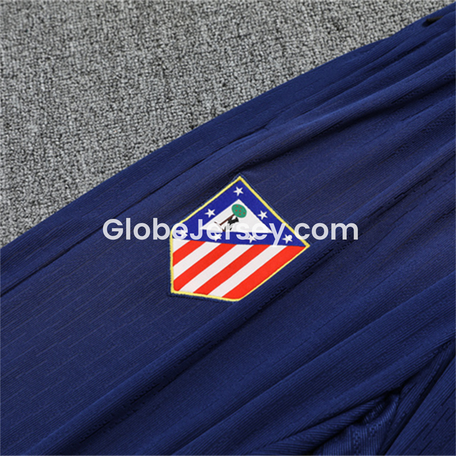 GlobeJersey-Atletico Madrid 25-26 Kid Long Sleeves Training Set - Royal Blue Top & Royal Blue Pants