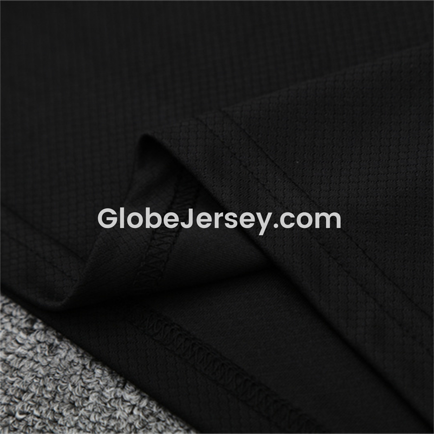 GlobeJersey-Manchester United 25-26 Short-Sleeve Training Set - Black Top & Black shorts