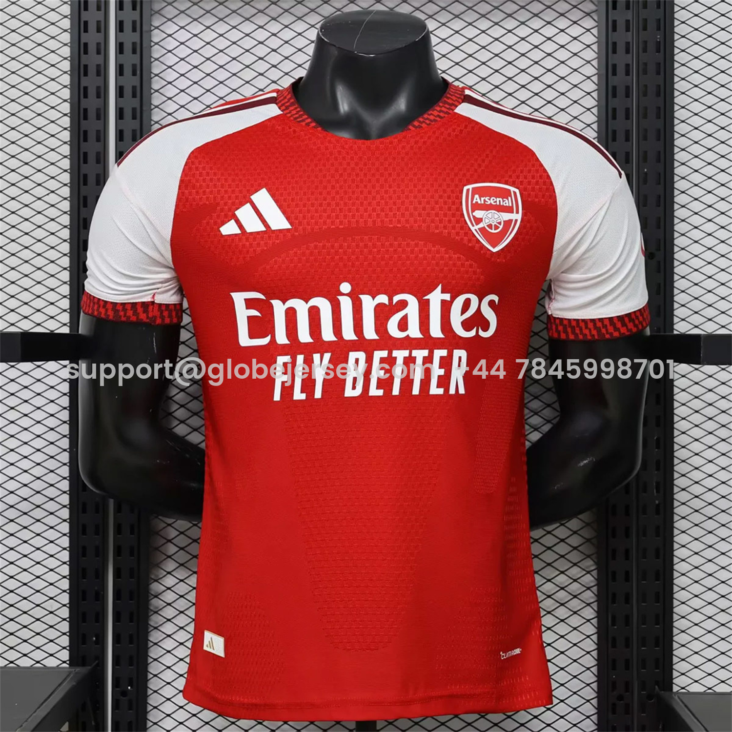 GlobeJersey-Arsenal 26-27 Home Jersey - Player Version