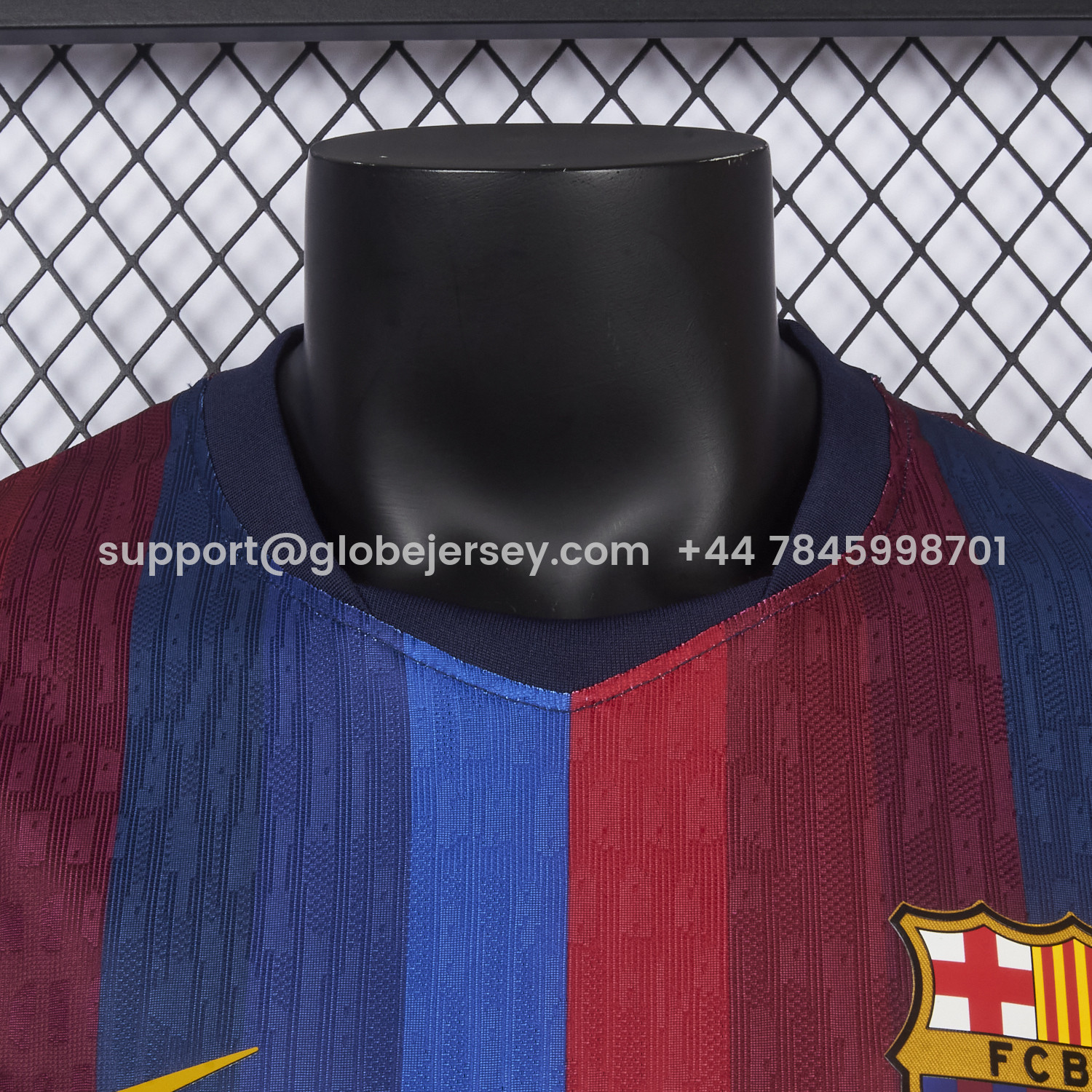 GlobeJersey-Barcelona 26-27 Home Jersey - Player Version