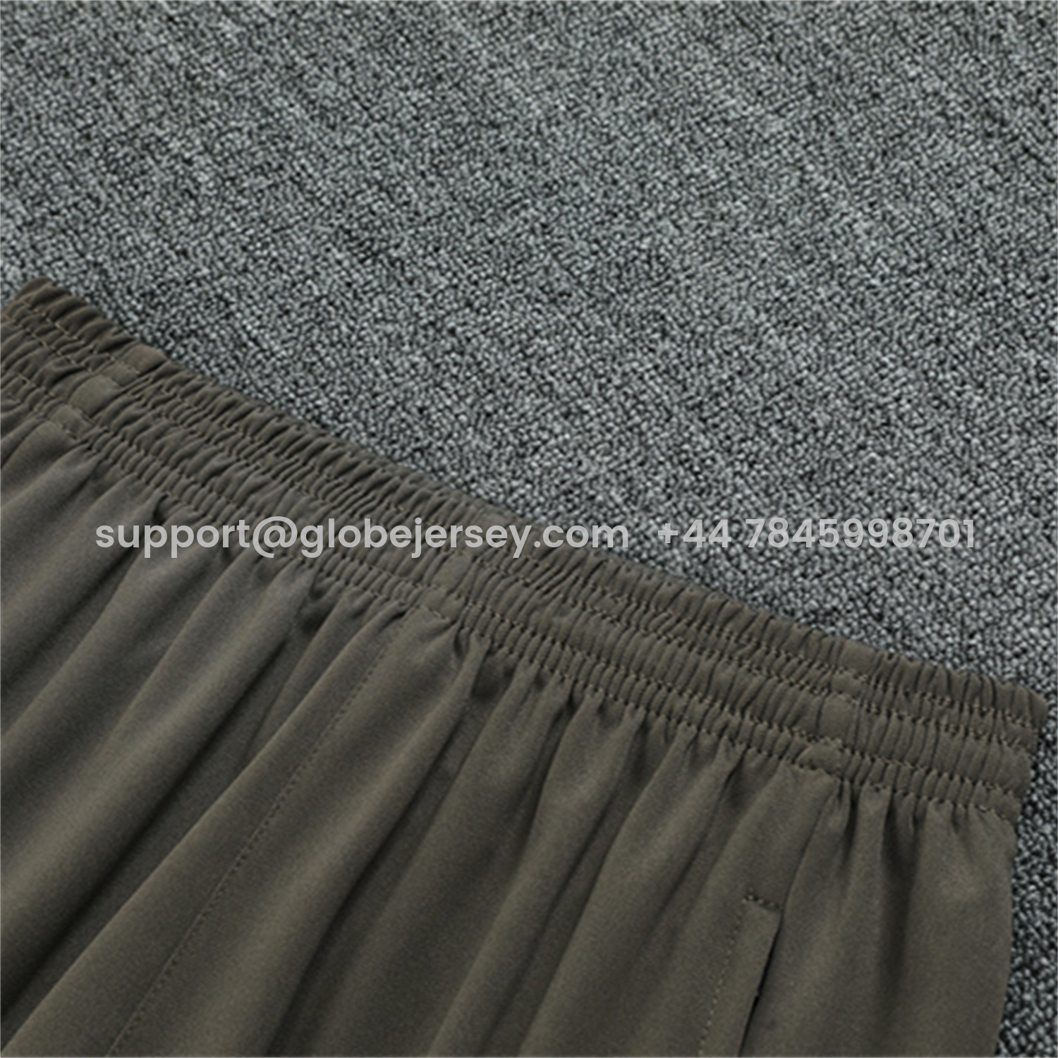 GlobeJersey-Real Madrid 25-26 Kids Long Sleeve Training Set - Player Version - Khaki Top and Khaki Pants