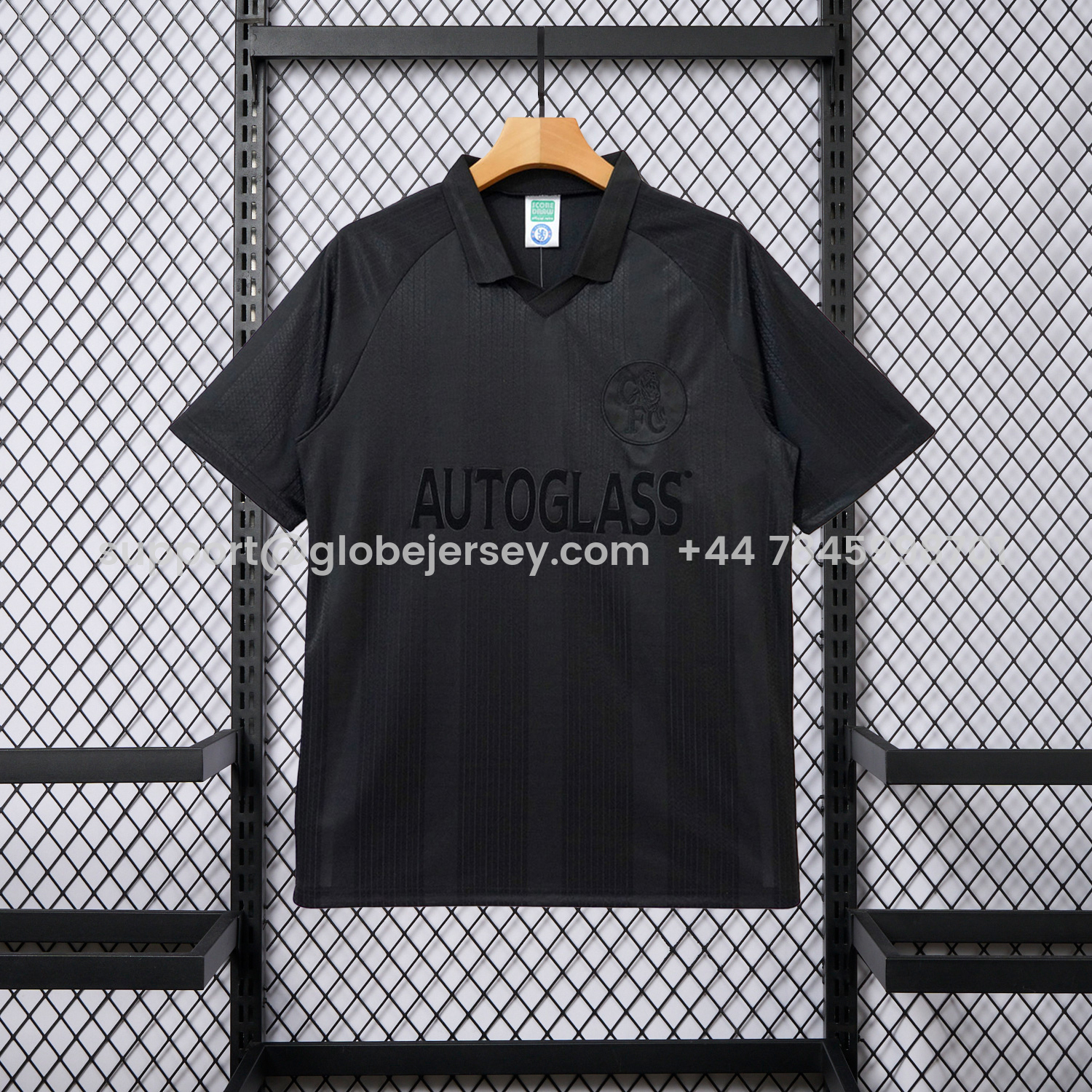GlobeJersey-Retro C.H.E.L.S.E.A 1998 Pure Black Special Jersey