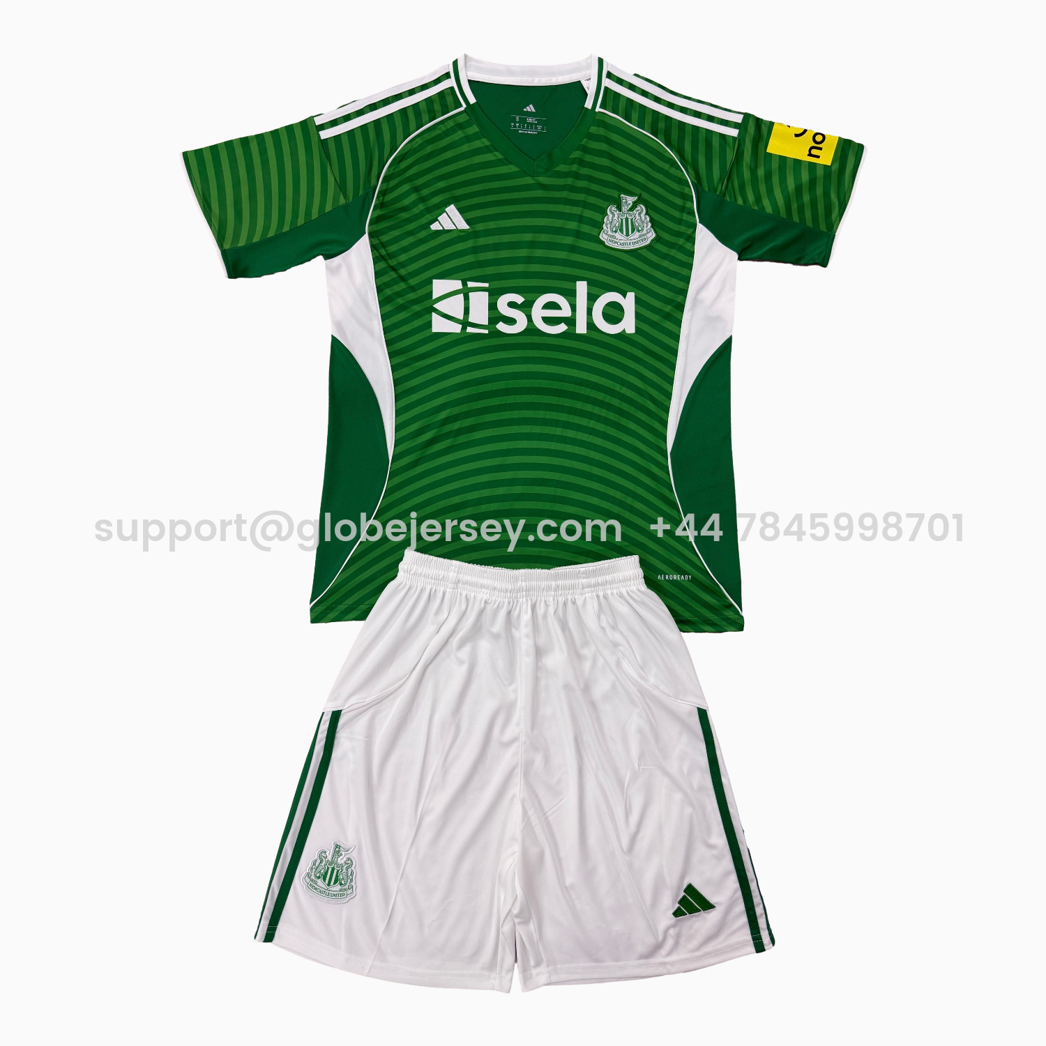 GlobeJersey-Newcastle United 25-26 Away Men's Adult Jersey Set - Fans Version