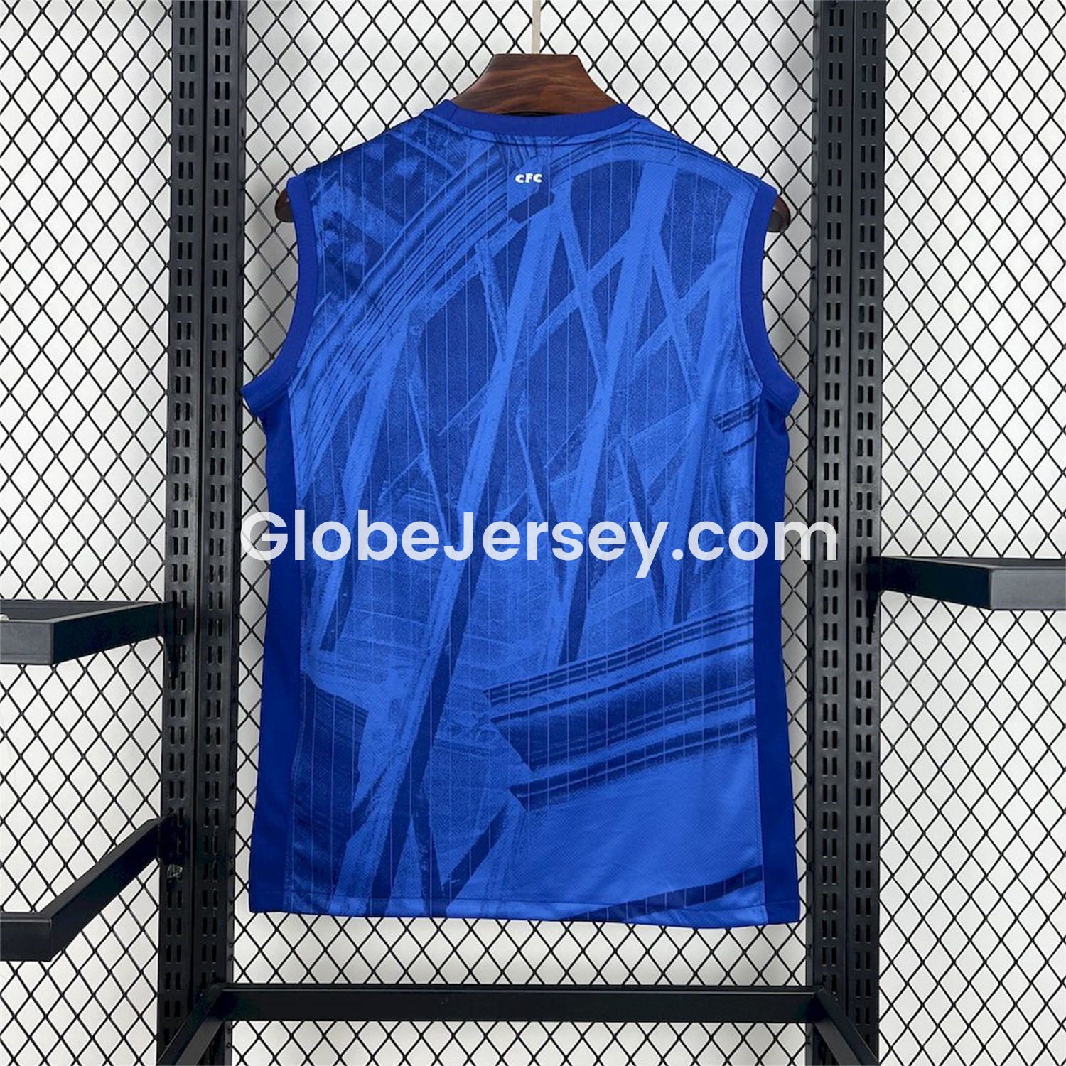 GlobeJersey-C.H.E.L.S.E.A 25-26 Blue Training Vest - Fans Version
