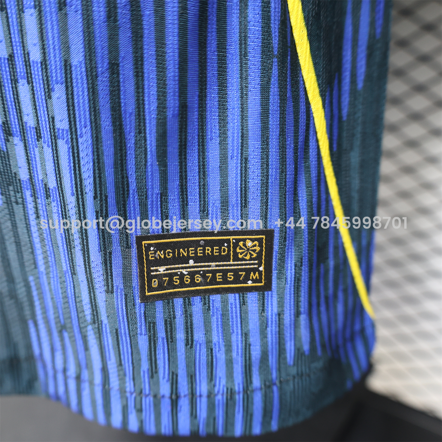 GlobeJersey-Brazil 2026 Jesus Blue Special Jersey - Player Version