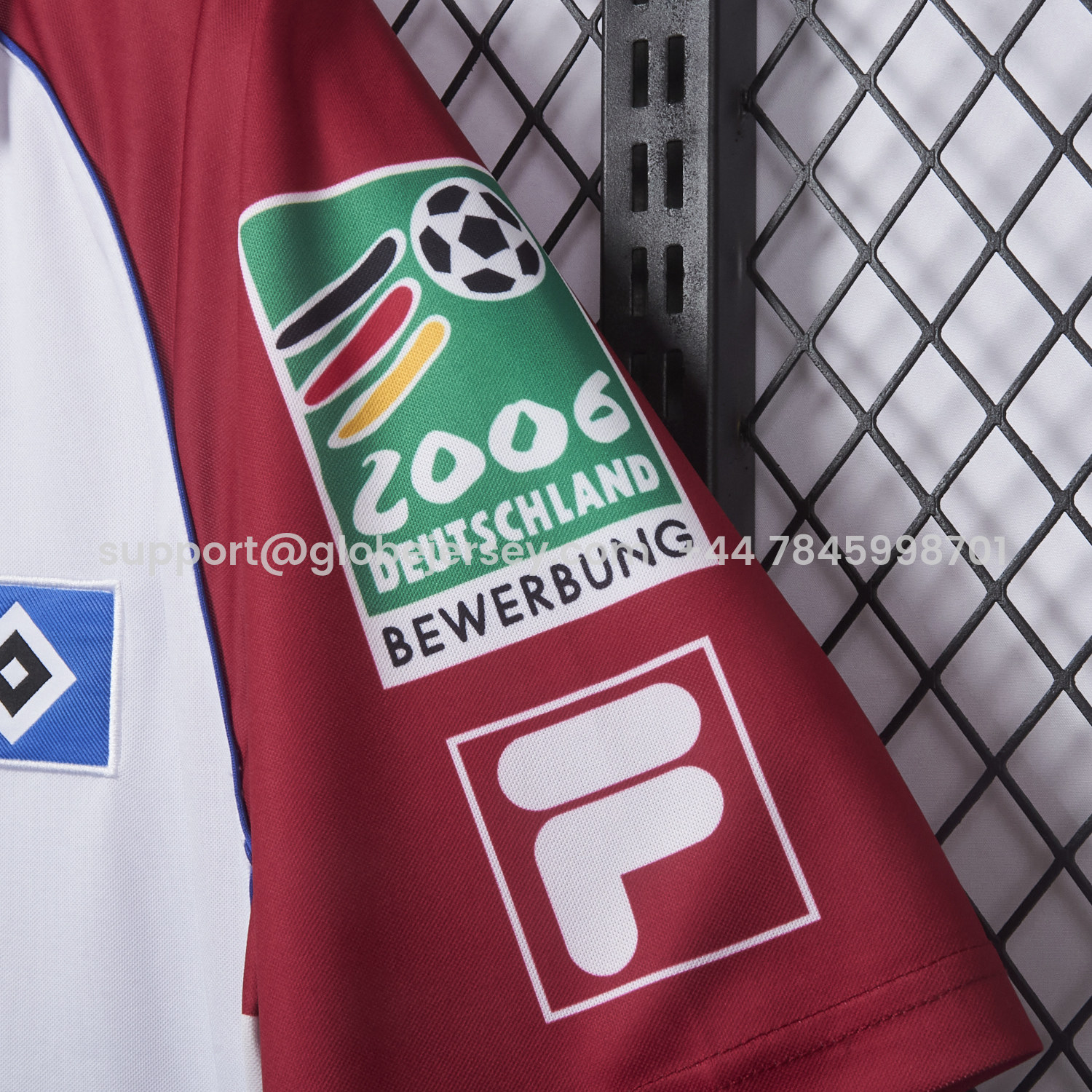 GlobeJersey-Retro Hamburger SV 1999-00 Home Jersey