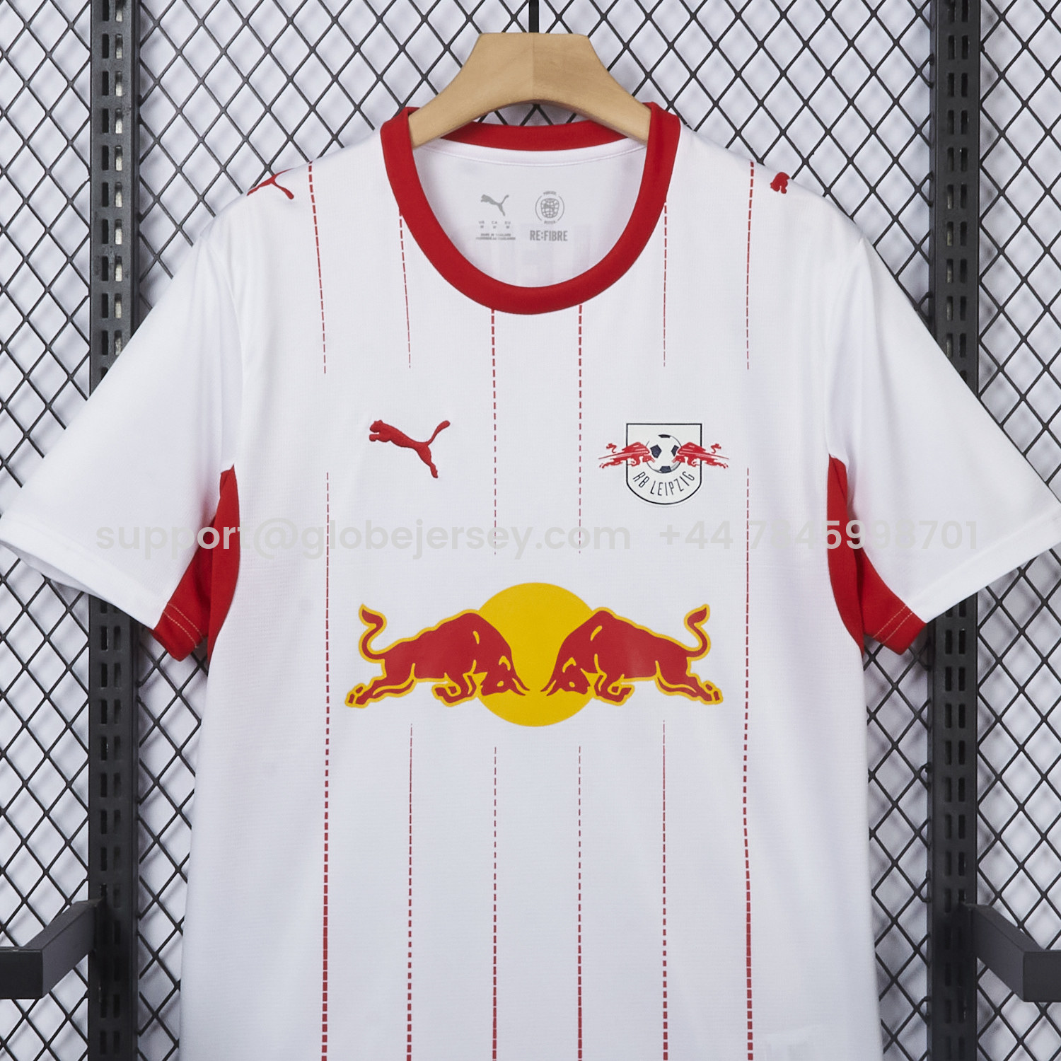 GlobeJersey-RB Leipzig 26-27 Home Jersey - Fans Version