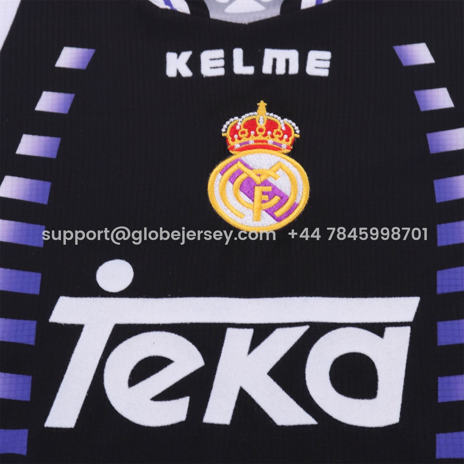GlobeJersey-Retro Real Madrid 1997-98 Third Kids Kit