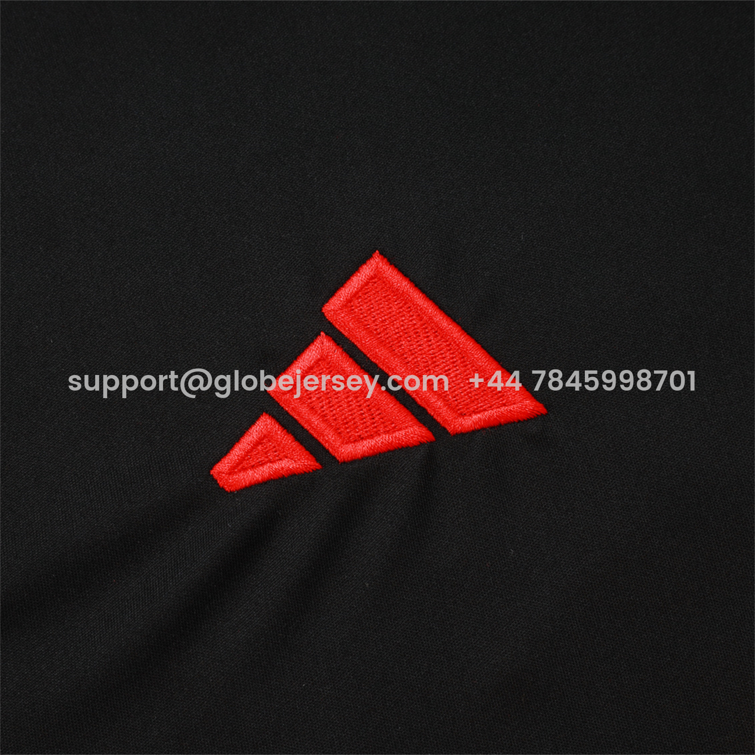 GlobeJersey-Liver.pool 25-26 Vest Training Set - Black Vest & Black Shorts