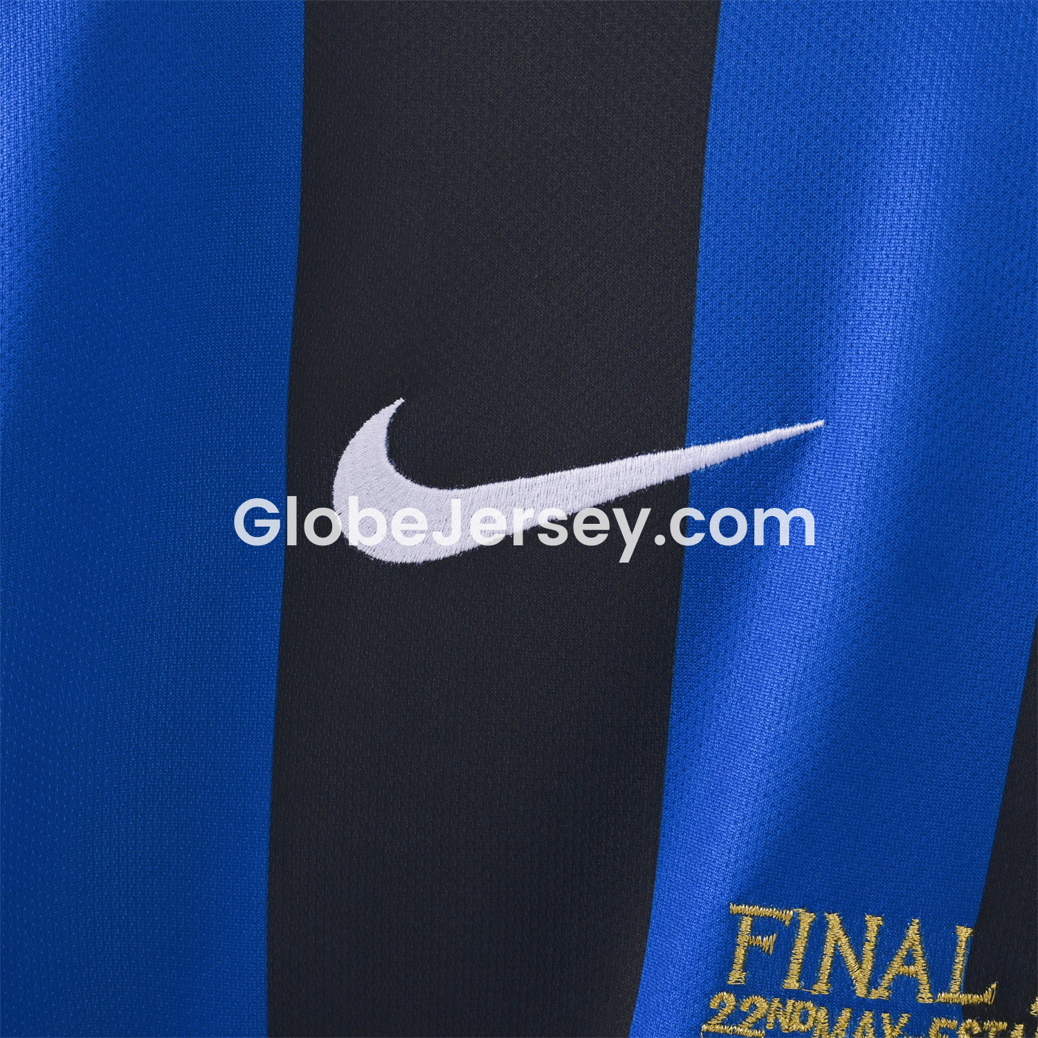GlobeJersey-Retro Inter Milan 09-10 Home Long Sleeves Jersey - Champions League Final