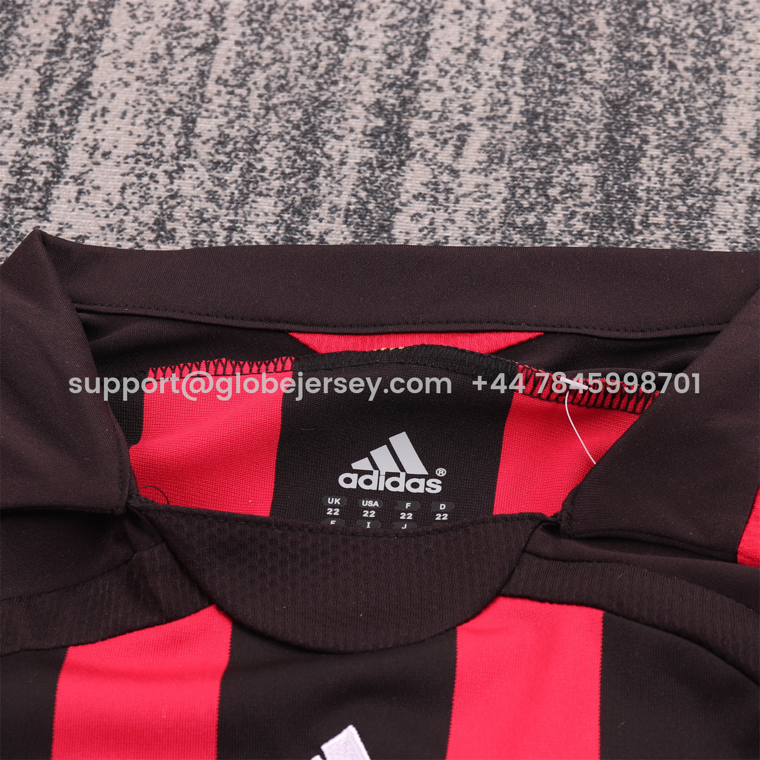 GlobeJersey-Retro AC Milan 2006-07 Home Long Sleeves Kids Kit