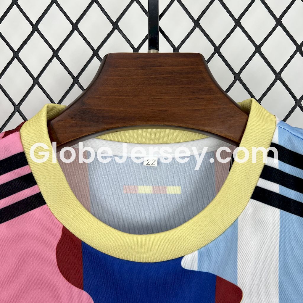 GlobeJersey-Messi Career Commemorative Kids Kit with Messi #10 - Barcelona Argentina Paris Saint-Germain PSG INT M.A.M