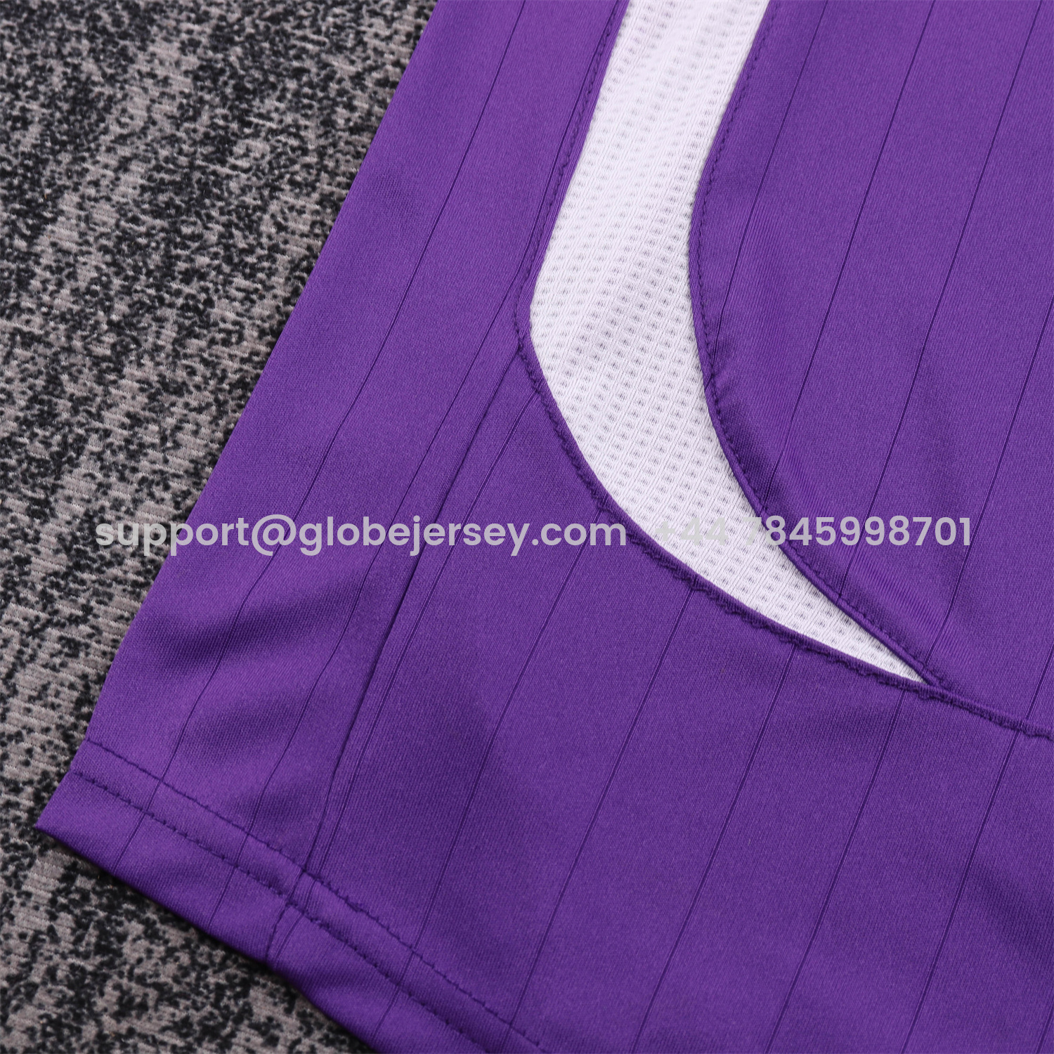 GlobeJersey-Retro Real Madrid 2006-07 Away Purple Kids Kit