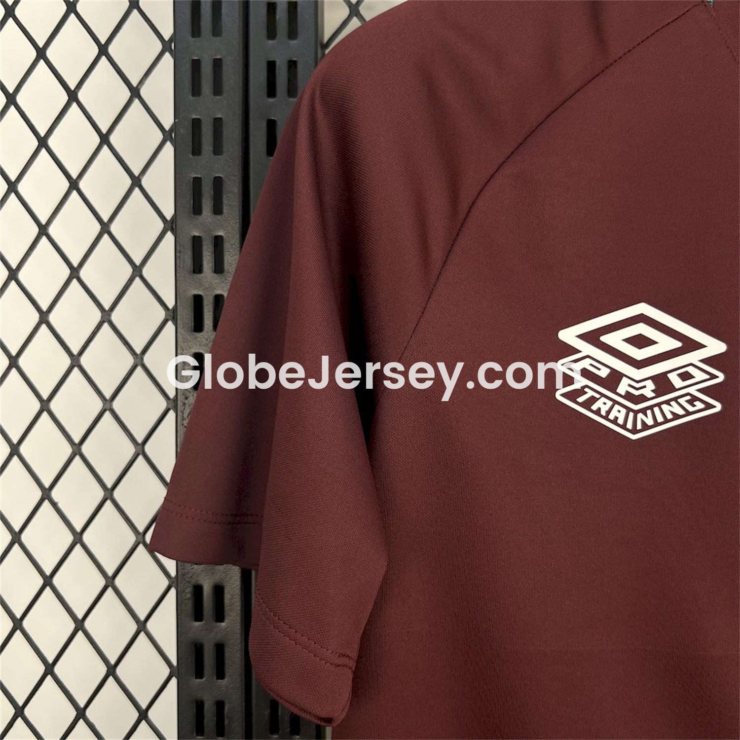 GlobeJersey-Fluminense 25-26 Deep Red Training Jersey - Fans Version