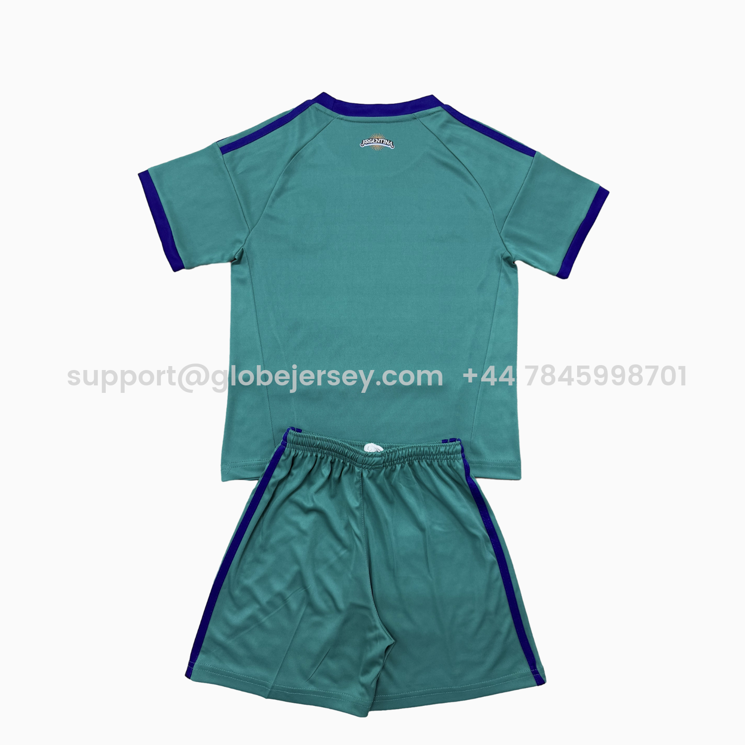 GlobeJersey-Argentina 2026 Green Goalkeeper Jersey Kids Kit