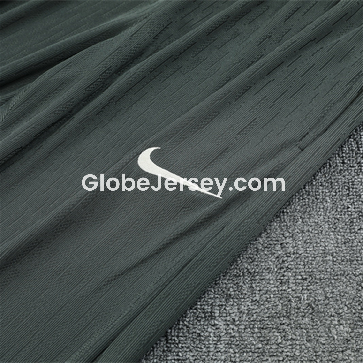 GlobeJersey-C.H.E.L.S.E.A 25-26 Kid Long Sleeves Training Set - Army Green Top & Army Green Shorts