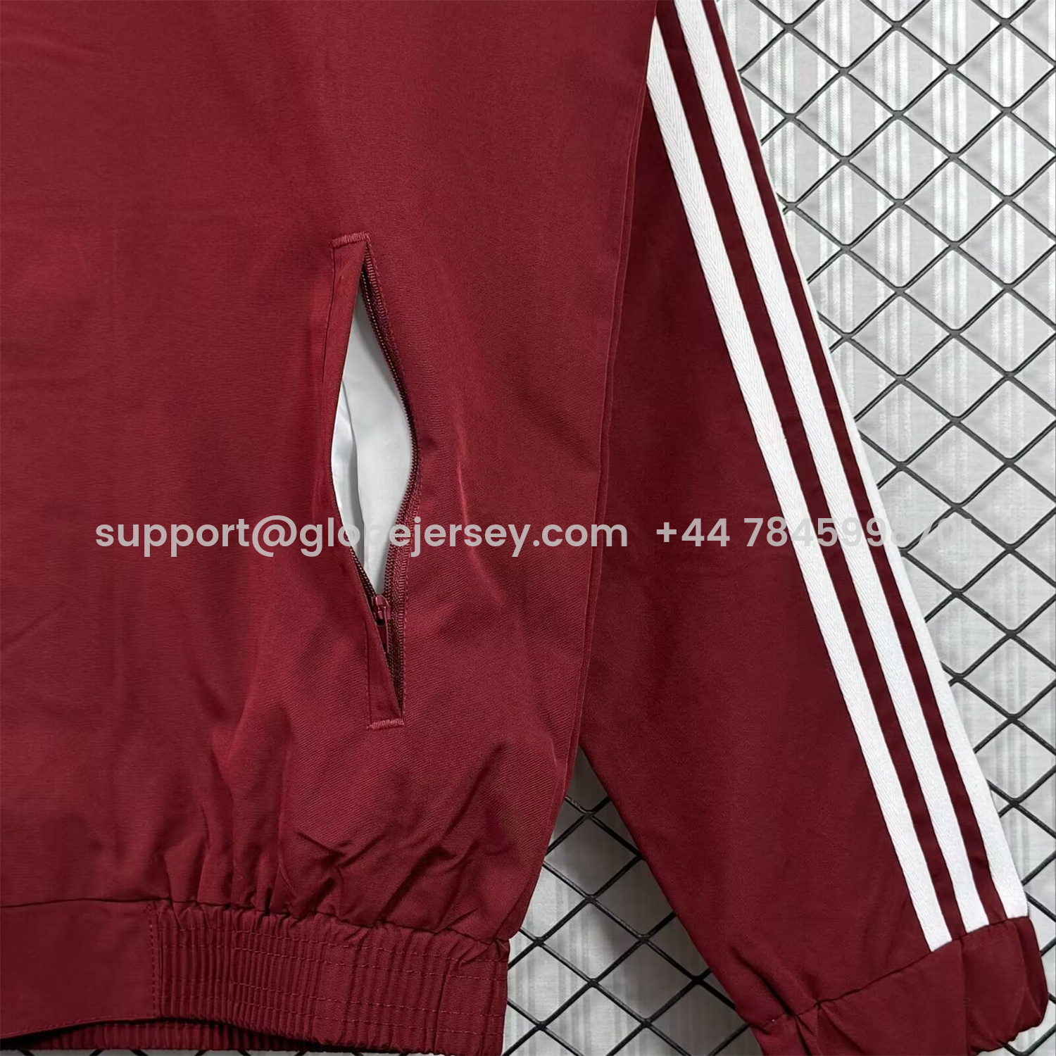 GlobeJersey-Spain 2026 Windbreaker Jacket - Red