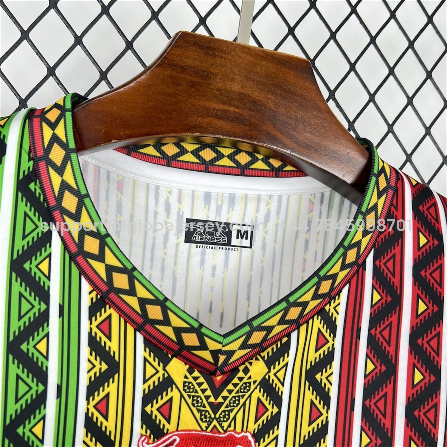 GlobeJersey-Mali 2026 Home White Jersey - Fans Version