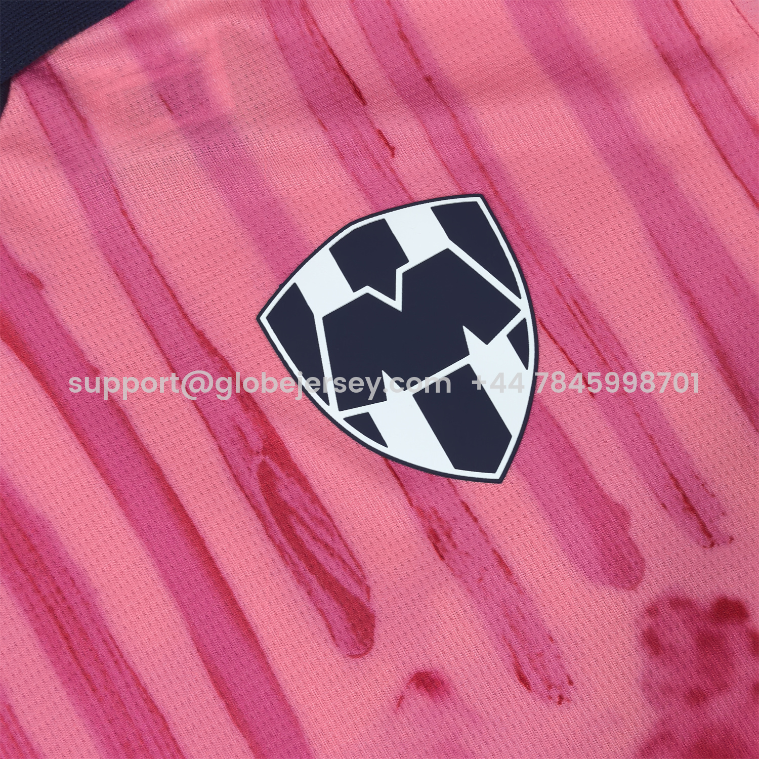 GlobeJersey-Rayados Monterrey 25-26 Club World Cup Pink GK Goalkeeper Jersey - Fans Version