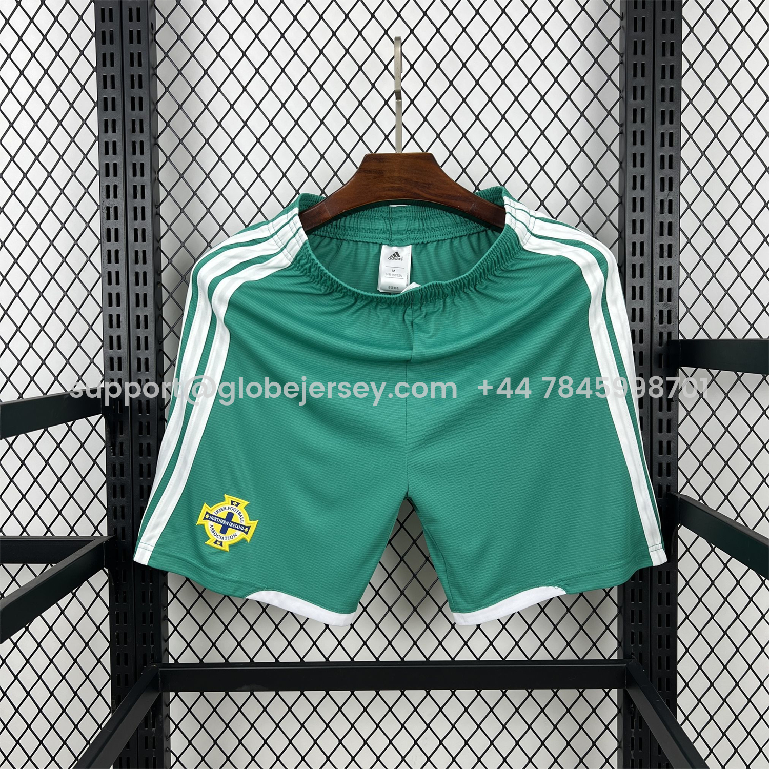 GlobeJersey-Northern Ireland 2026 Home Green Shorts - Fans Version