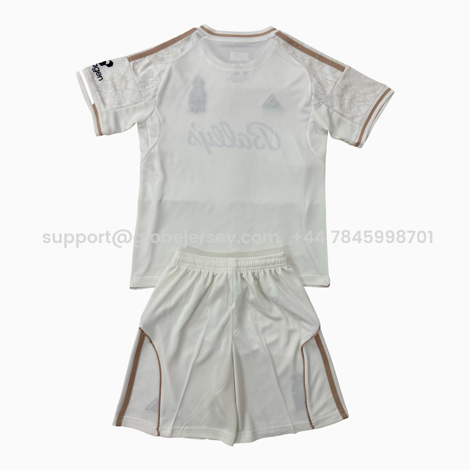 GlobeJersey-Nottingham Forest 25-26 Away With Chest Sponsor Kids Kit