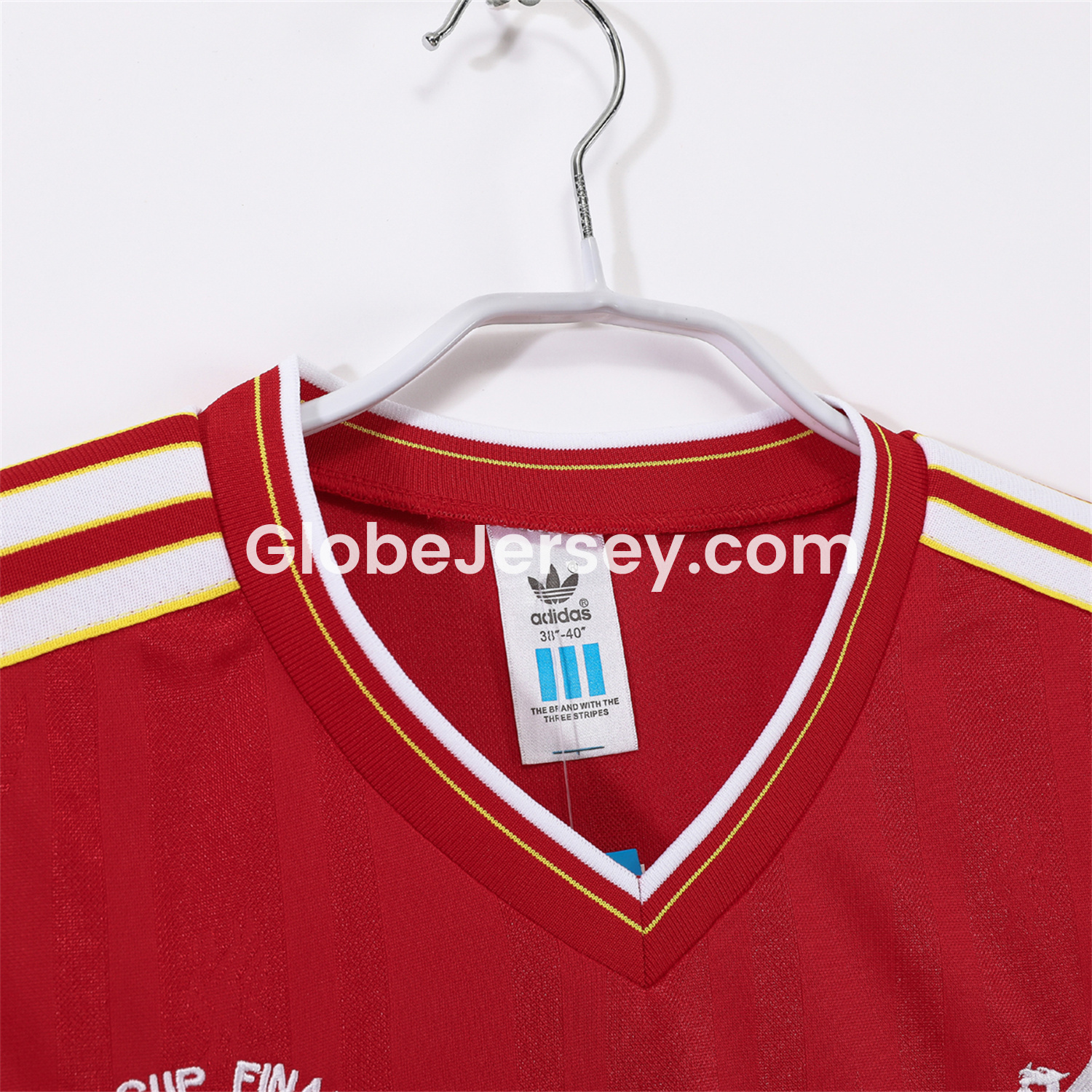 GlobeJersey-Retro Liver.pool 1985-86 Home Jersey - FA CUP FINAL Version