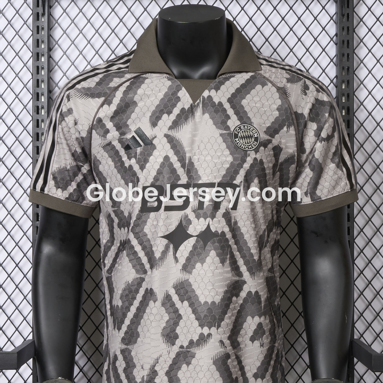 GlobeJersey-Bayern Munich x BSTN 25-26 Brown Special Edition Jersey - Player Version