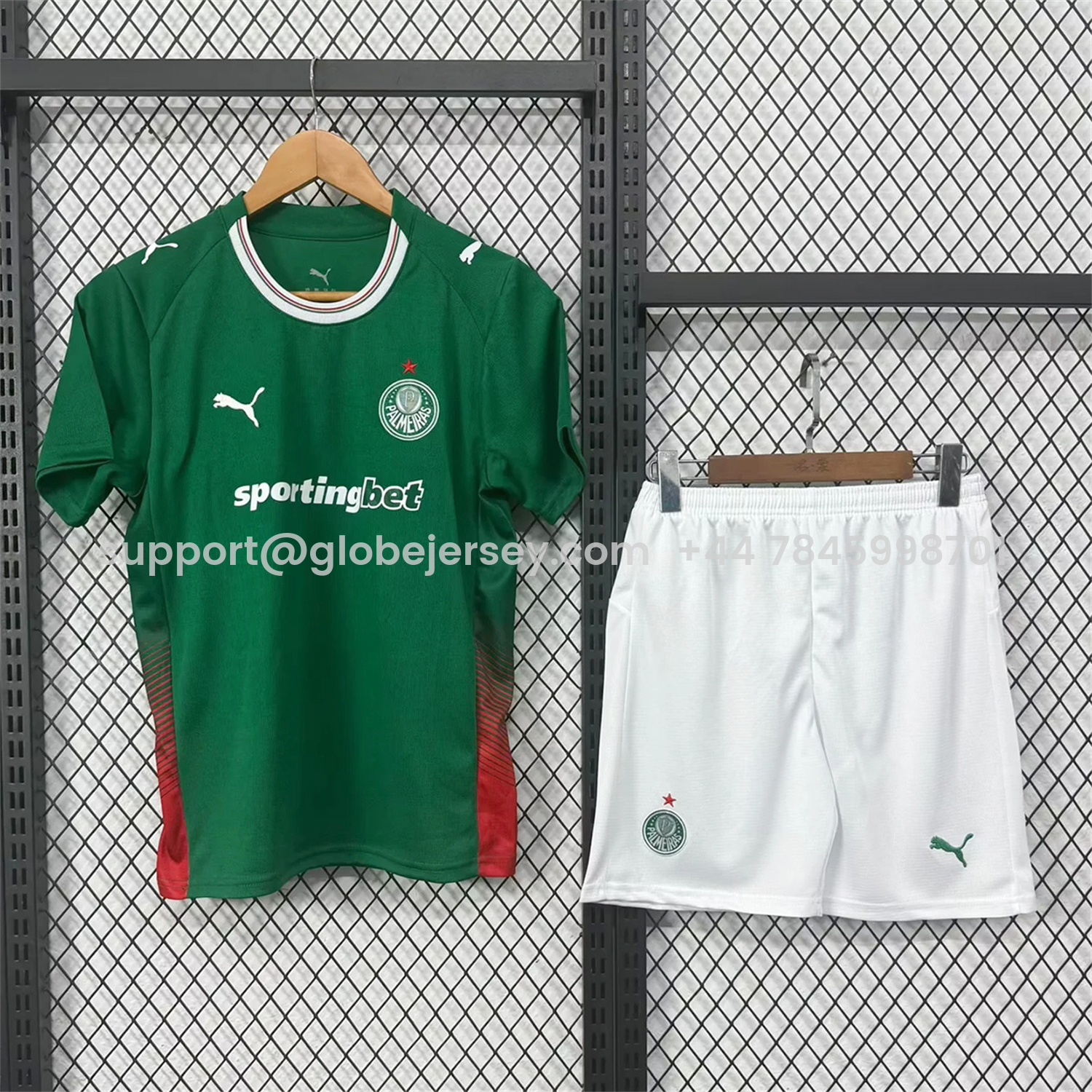 GlobeJersey-Palmeiras 26-27 Home Kids Kit