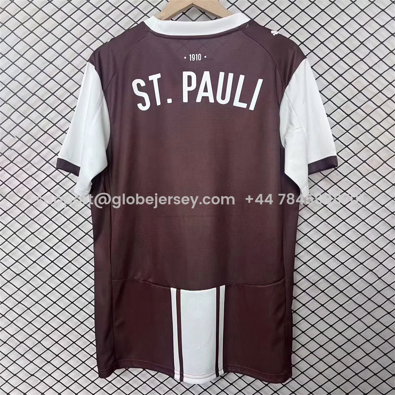 GlobeJersey-St. Pauli 25-26 Classic 1970s Design Special Jersey - Fans Version