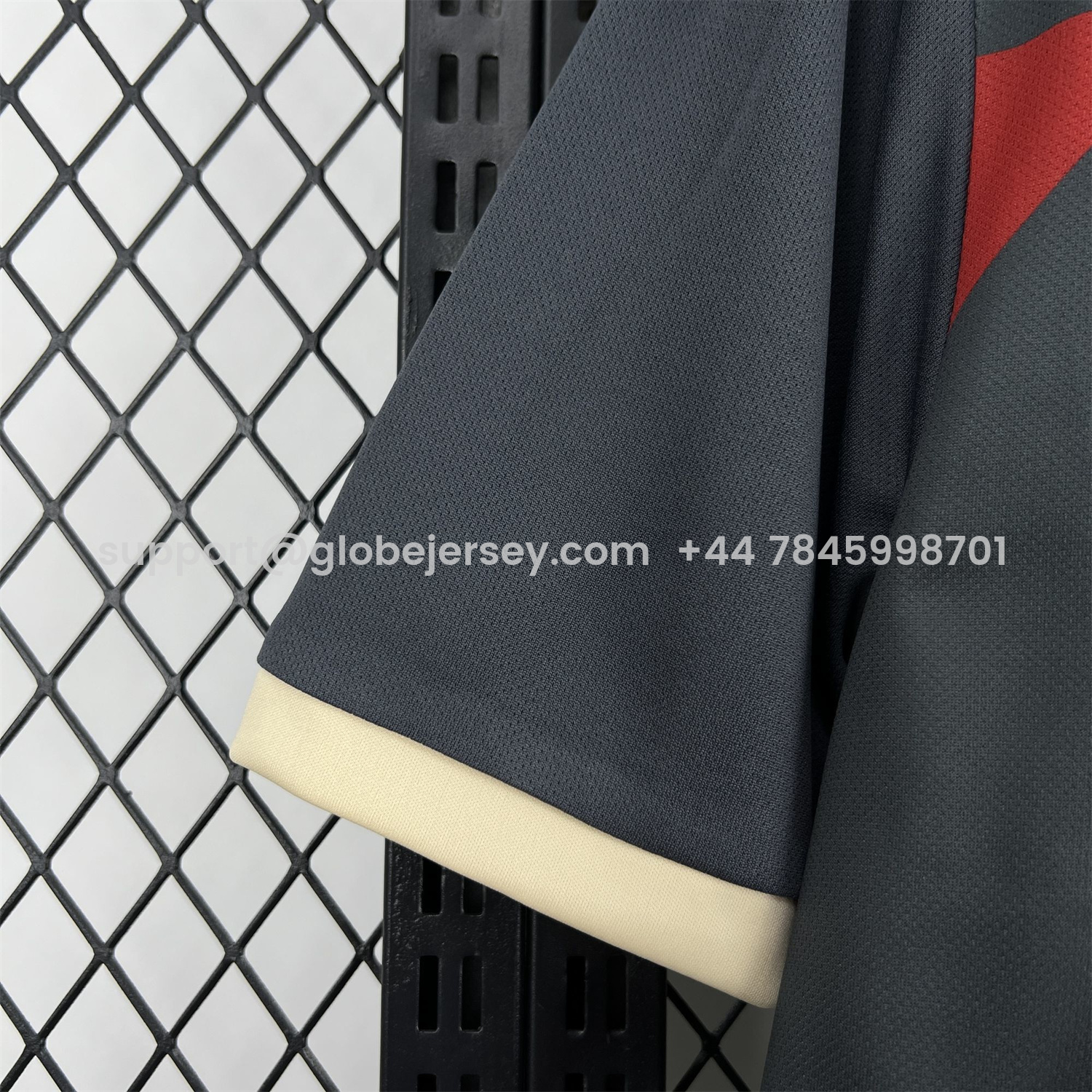 GlobeJersey-Benfica 25-26 Red And Grey Special Jersey - Fans Version