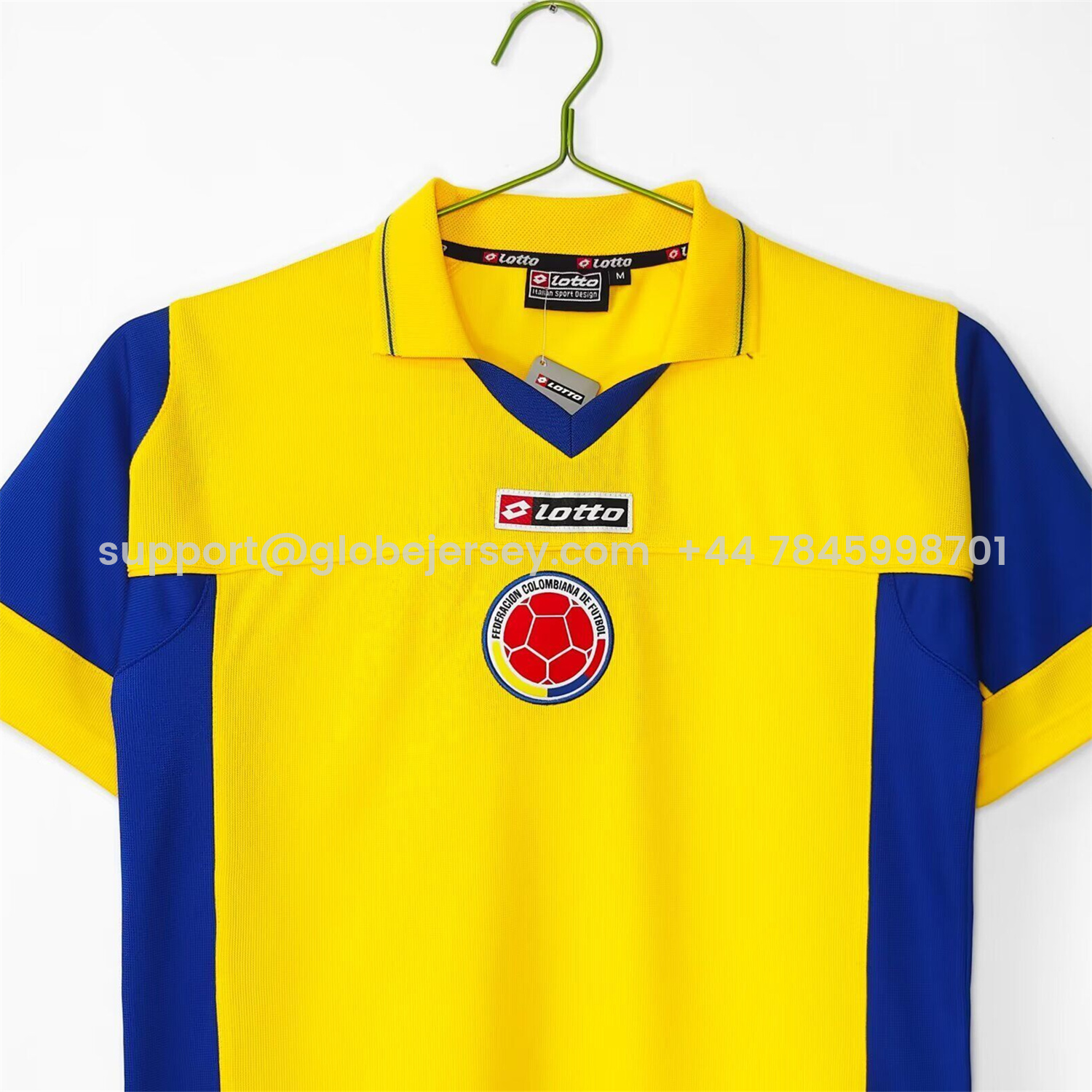 GlobeJersey-Retro Colombia 2003-05 Home Jersey