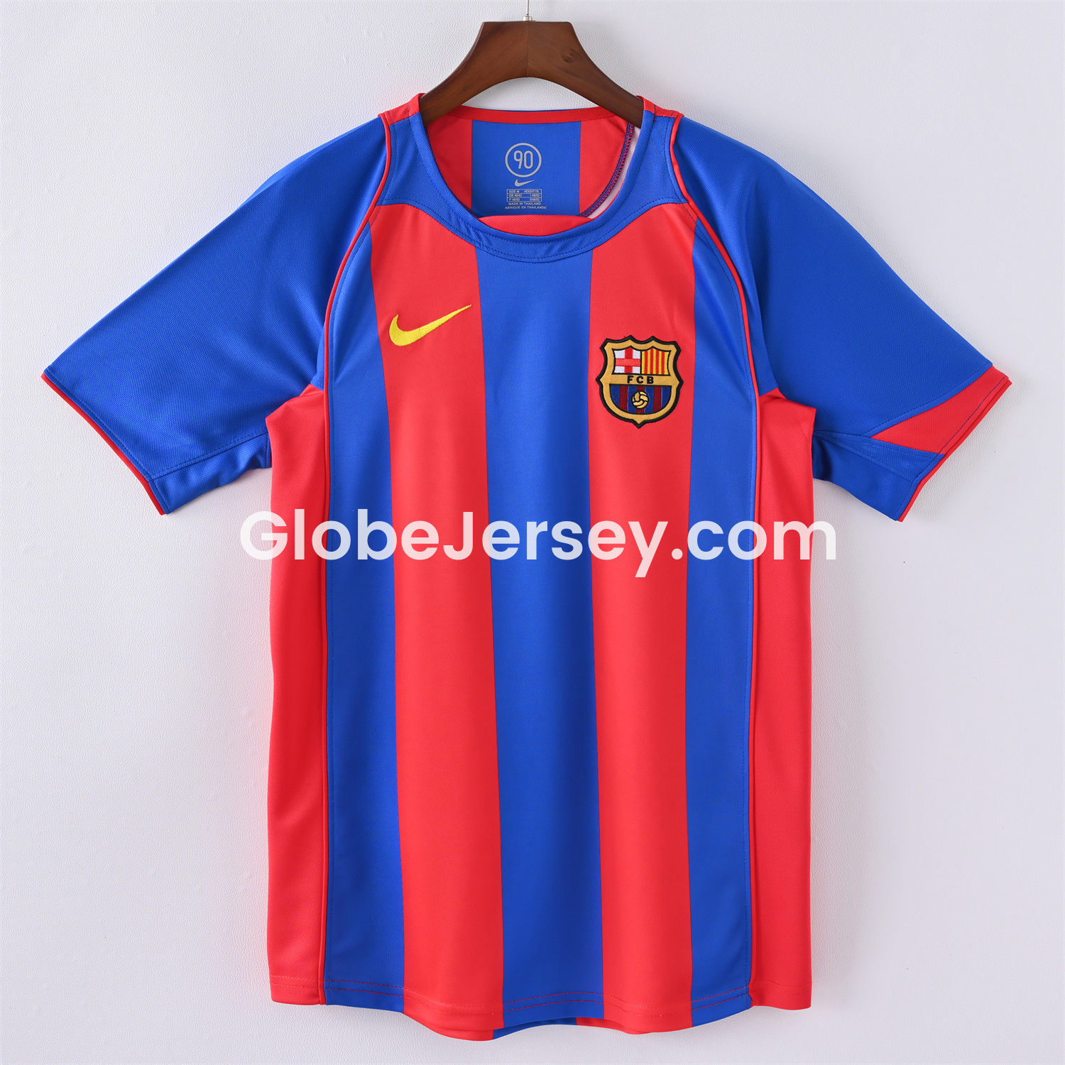 GlobeJersey-Retro Barcelona 04-05 Home Jersey