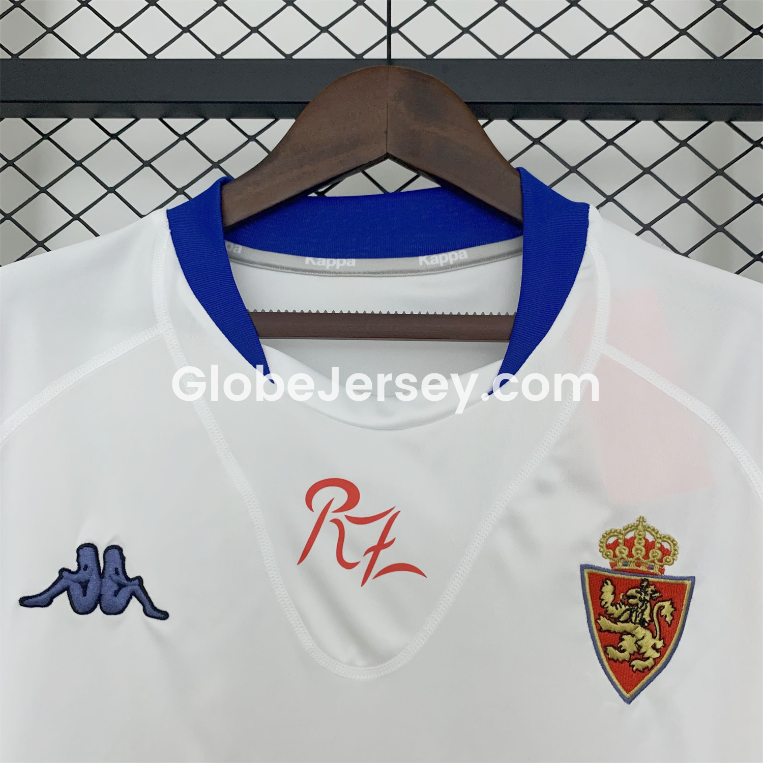 GlobeJersey-Retro Real Zaragoza 2001-02 Home Jersey