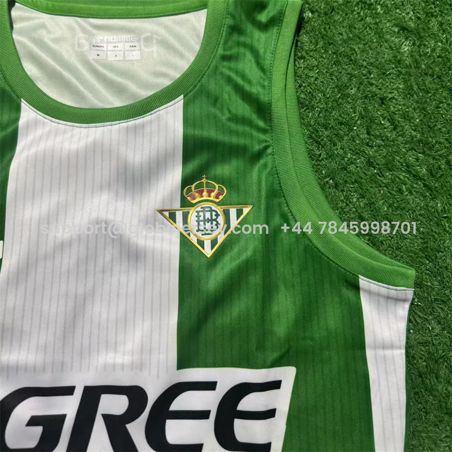 GlobeJersey-Women's Real Betis 25-26 Home Yoga Vest