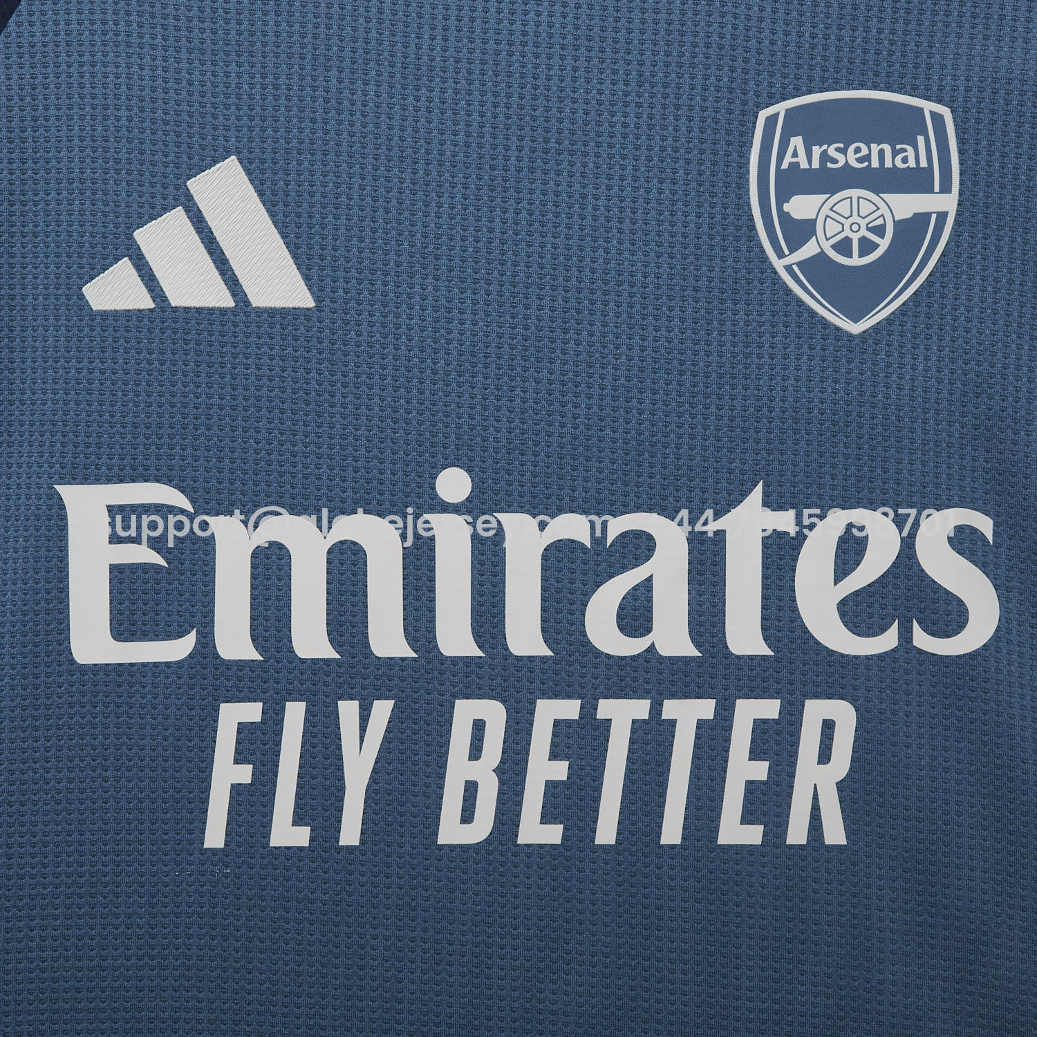 GlobeJersey-Arsenal 25-26 Blue Training Jersey - Player Version
