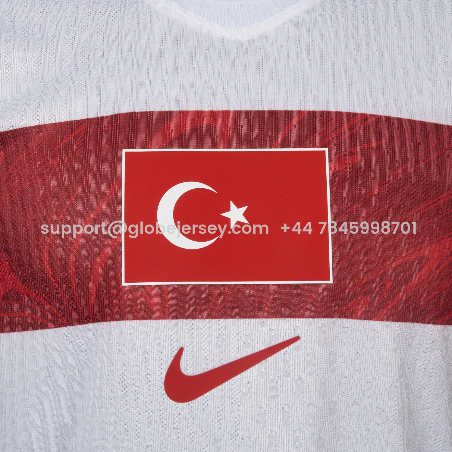 GlobeJersey-Turkey 2026 Home Jersey - Player Version