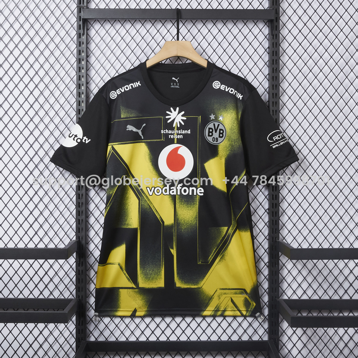 GlobeJersey-Dortmund 25-26 Esports Gaming Special Jersey - Fans Version