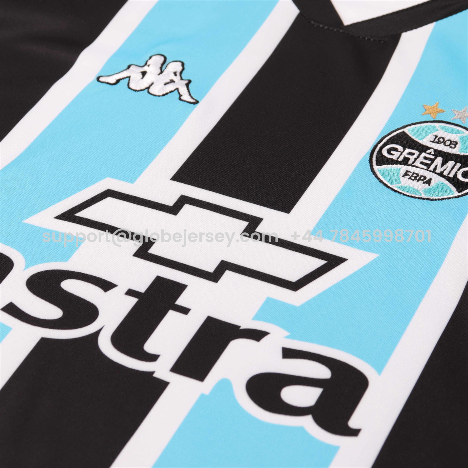 GlobeJersey-Retro Gremio 2000 Home Kids Kit
