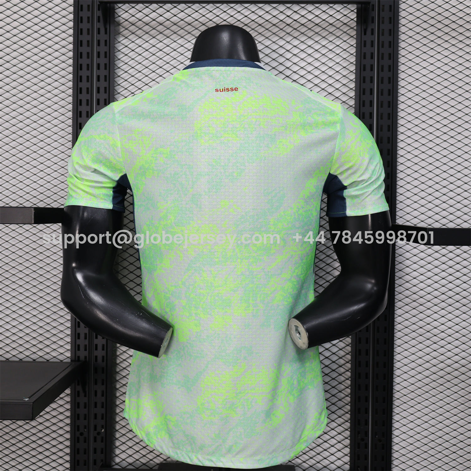 GlobeJersey-Switzerland 2026 Away Jersey - Player Version